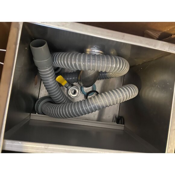 8lbs Commercial Grease Trap Stainless Steel Side Inlet Oil Water Separator - Picture 7 of 9